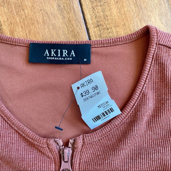 Akira Pink Zip Up Dress / Cardigan - Picture 3 of 5
